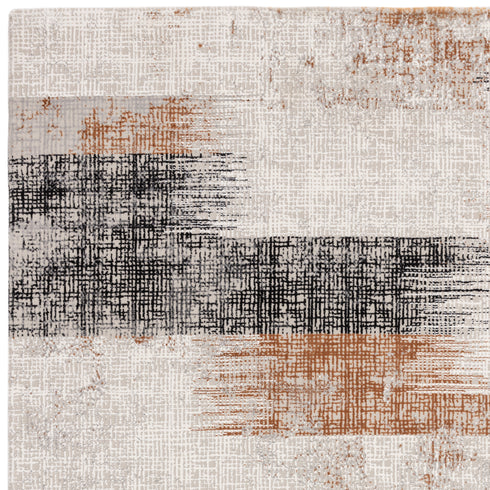Lyza Rug Lines Terracotta Rug
